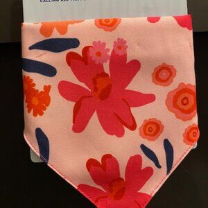 friendli: Pet Bandana *Size: M/L * Easily Slide On Collier * Flowers